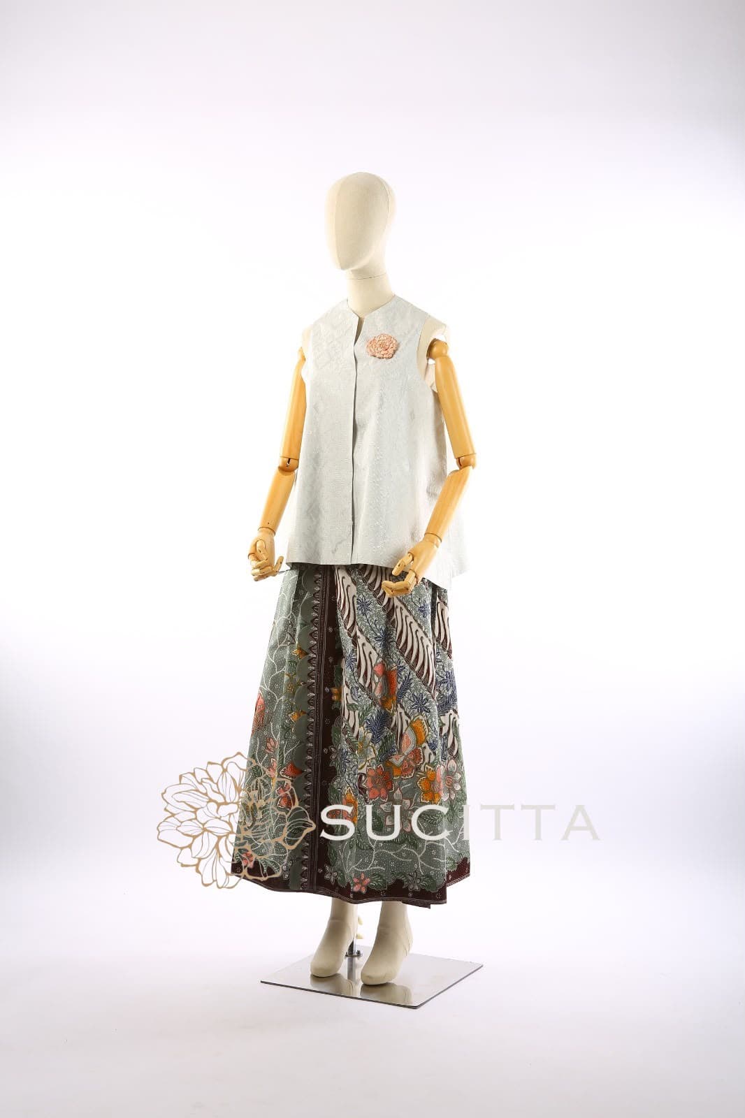 ANINDITA WRAP SKIRT - CIREBONAN & HOKOKAI